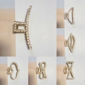 6pcs. Crystal Embellished Hair Clips | 3.5 inch |